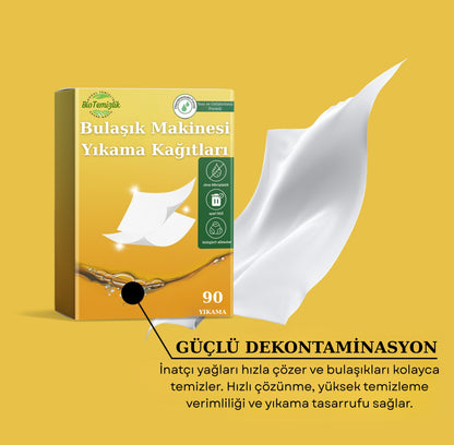 Doğal Bulaşık Yıkama Kağıtları